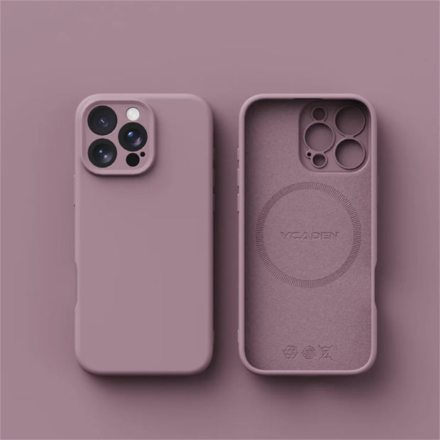 New Luxury Liquid Silicone Magsafe Phone Case