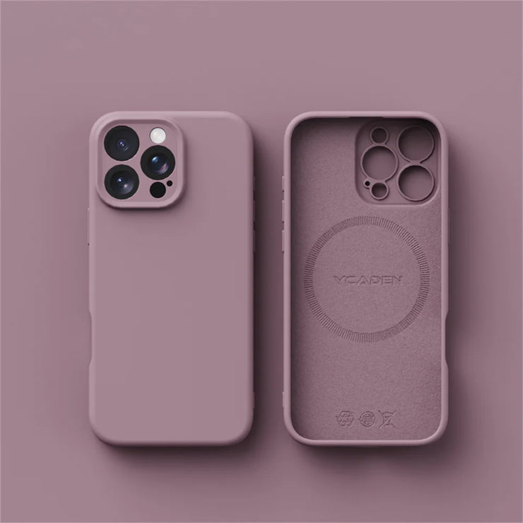 New Luxury Liquid Silicone Magsafe Phone Case