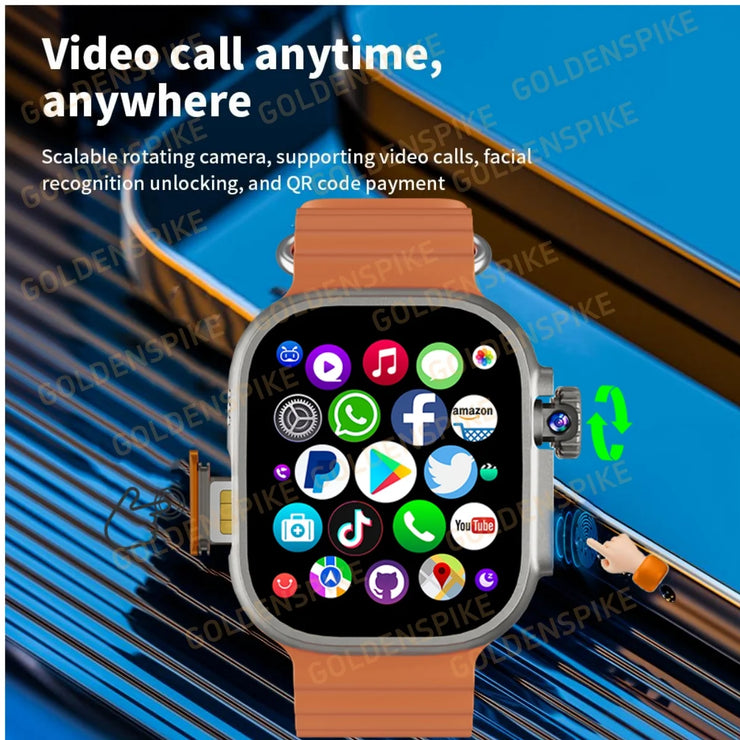 DW100 Pro Android 4G Smartwatch