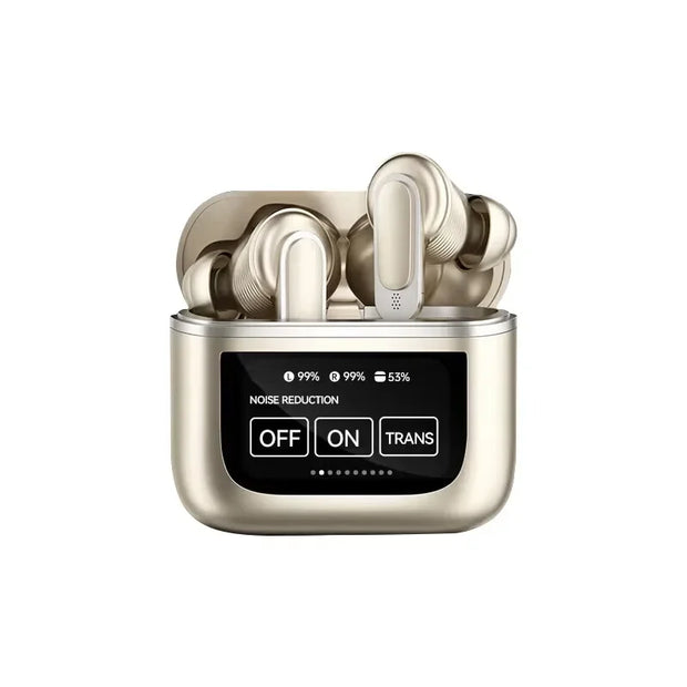 2025 high-quality V8 wireless Bluetooth earphones with ANC noise reduction and built-in microphone, waterproof earplugs