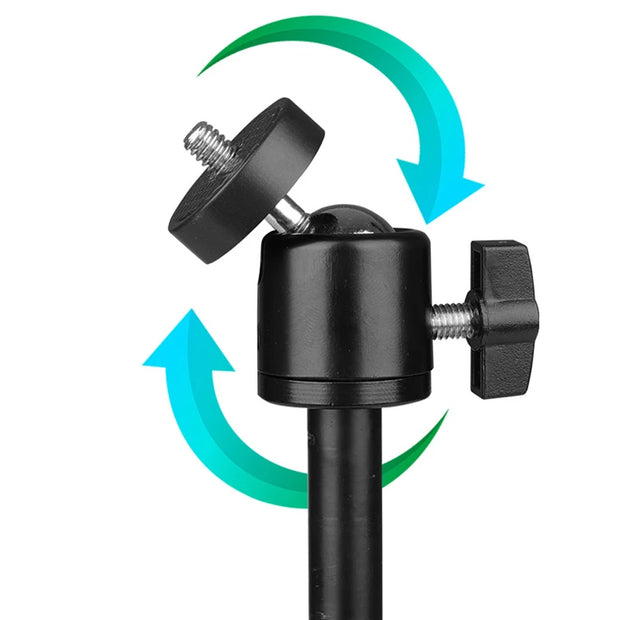 Desktop Webcam Support Stand Metal Desk Tripod