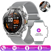 800mAh Large Battery Heart Rate Blood Oxygen Health Smartwatch