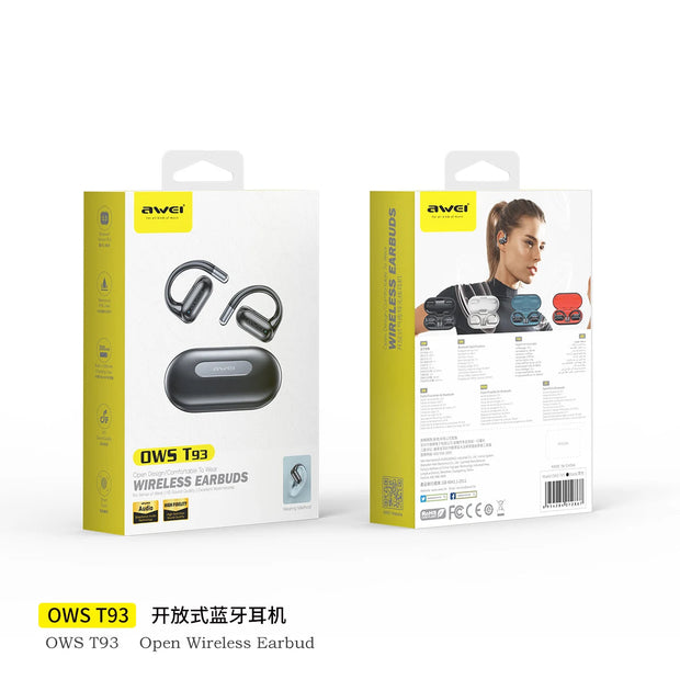 Awei T93 Air Conduction Bluetooth 5.3 Earphones