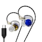 High-quality HIFI in ear wired earphones