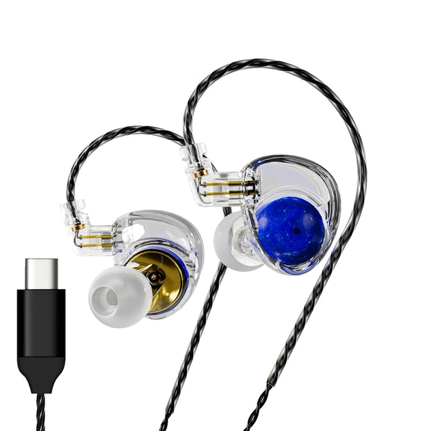 High-quality HIFI in ear wired earphones