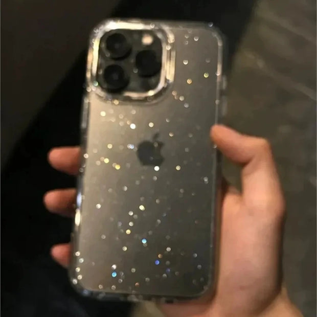 New Luxury Bling Glitter Clear Phone Case