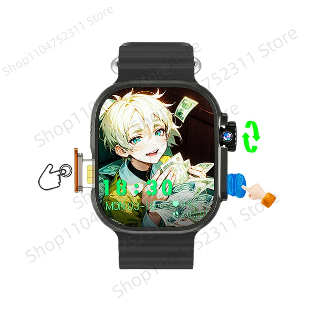 S10 Ultra 3 MAX Android 4G Smartwatch