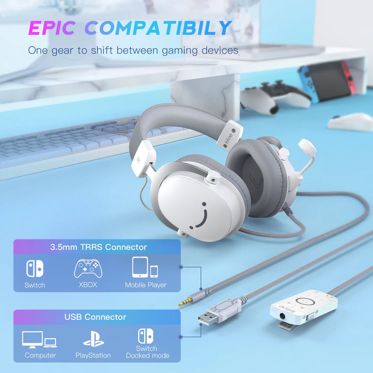 FIFINE USB Gaming Headset