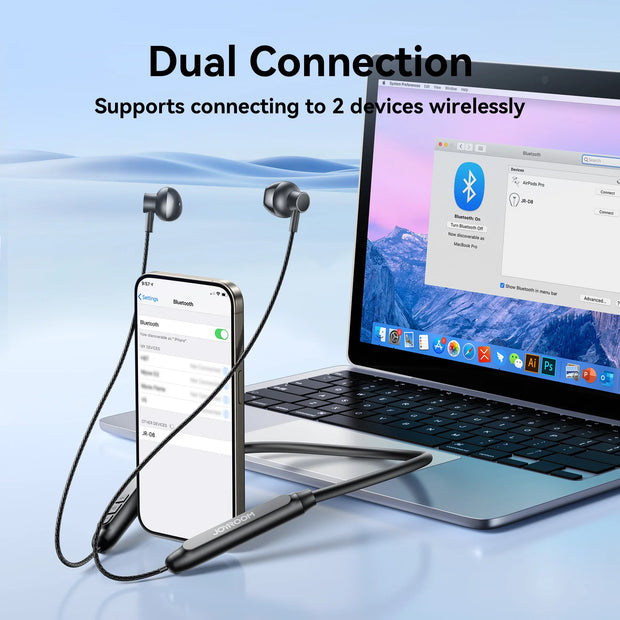 New Magnetic Sport Neckband Neck-hanging Earbuds