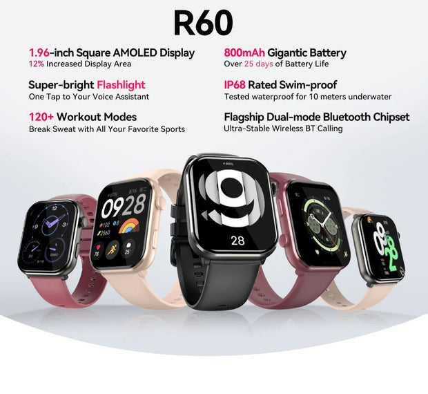 New 800mAh Bluetooth  Fitness Tracking Watch