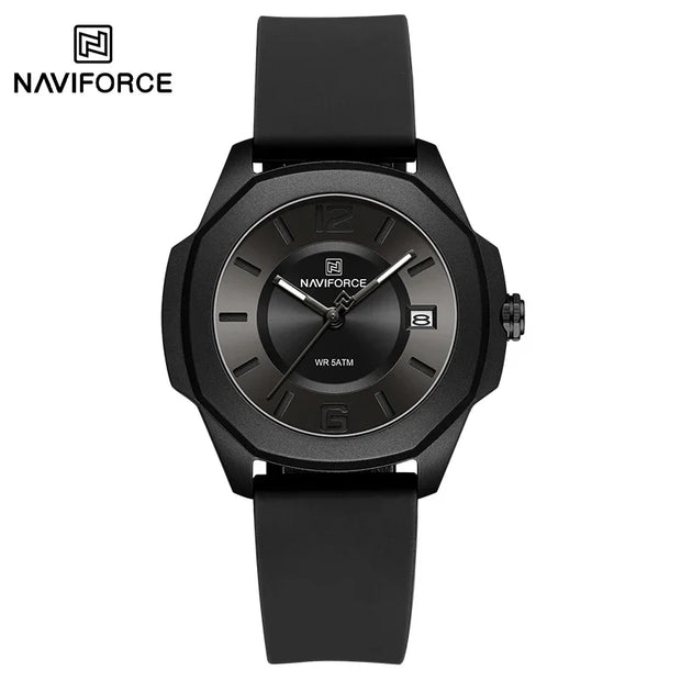 NAVIFORCE NF7107 Quartz Calendar Waterproof and Shockproof Watches for Women Clocks