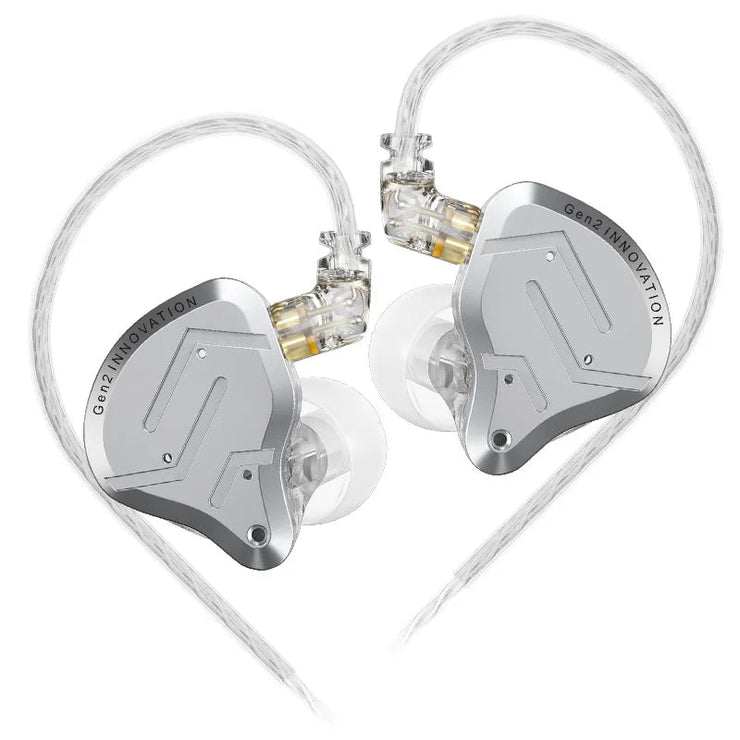 KZ ZSN Pro 2 Hybrid Drive 1BA+1DD In Ear Metal Earphones