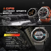 New T-Rex 3 Built-in GPS Smartwatch