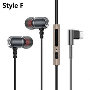New Wired Headset USB C Gamer Headphones