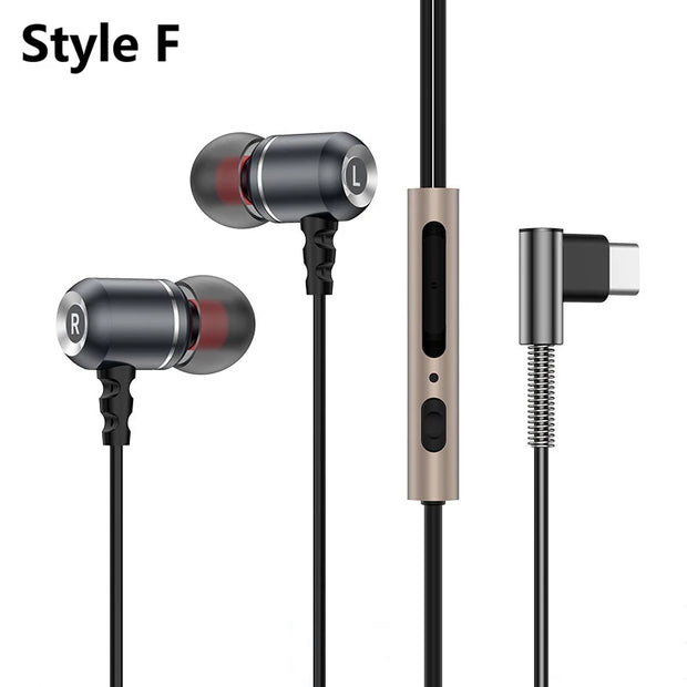 New Wired Headset USB C Gamer Headphones