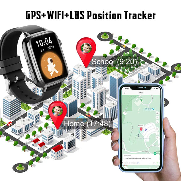 Wonlex KT34 Children's Smart Watch