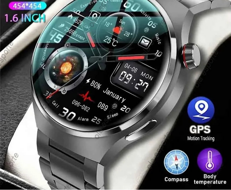 New Music Player Bluetooth Call Waterproof Smartwatch