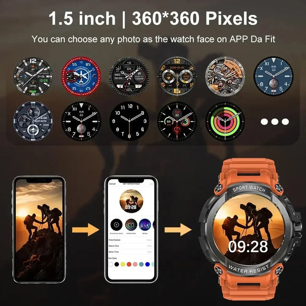 Xiaomi 1.5" Bluetooth Call GPS Smart Watch