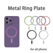 2pcs Ultra-thin Shiny Magnetic Plate