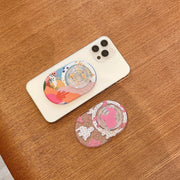 Polka Dot Illustration Style Desktop Air Bag Holder
