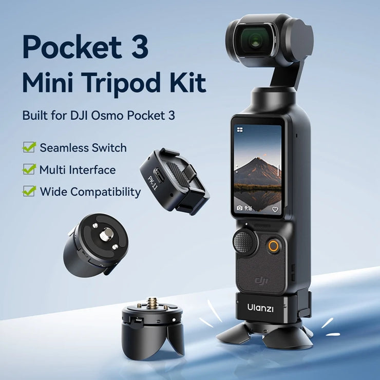 Ulanzi PK-08 Pocket 3 Mini Tripod
