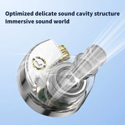 10mm Dual Magnetic Circuit DLC Dynamic Driver Headphones