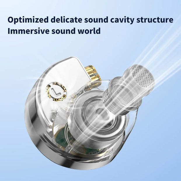 10mm Dual Magnetic Circuit DLC Dynamic Driver Headphones