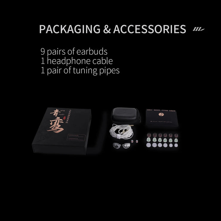 Zhulinniao Qingluan Z4 In-ear Metal Headphones