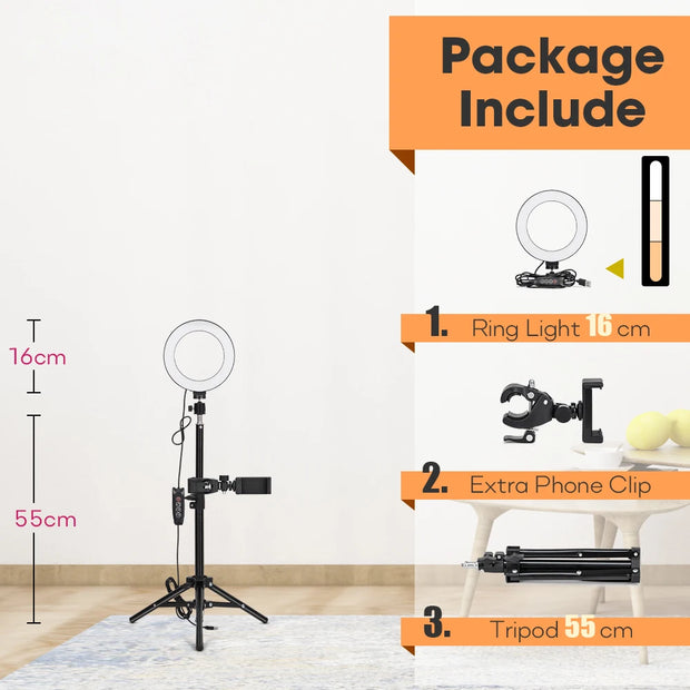 New  LED Ring Light Phone Tripod