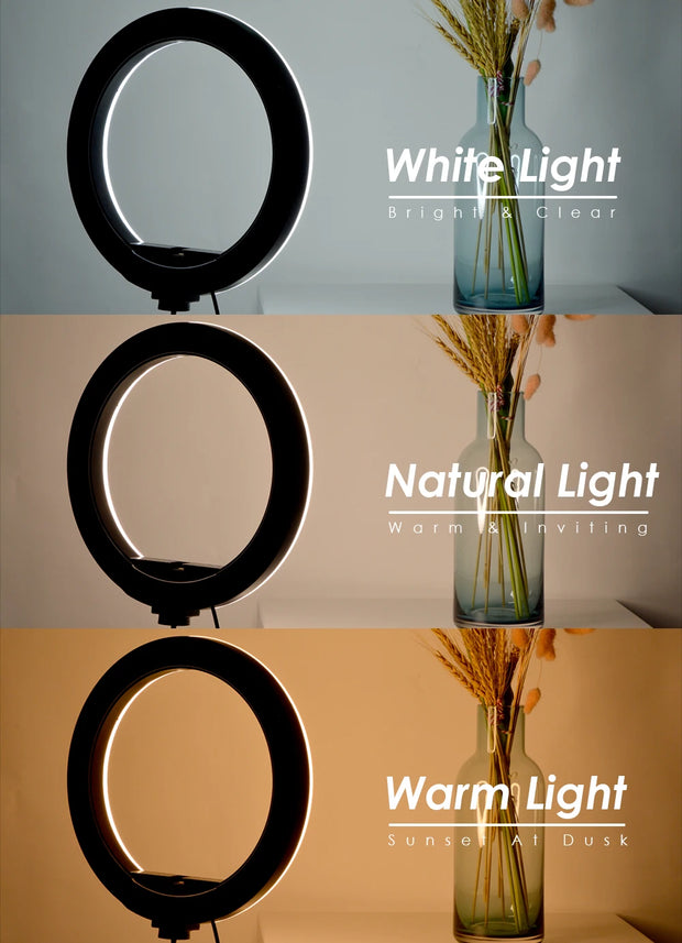 New  LED Ring Light Phone Tripod