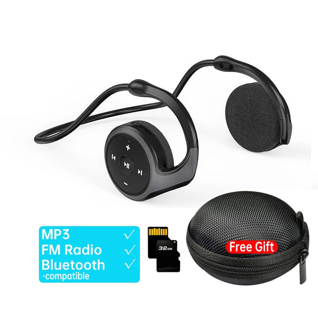 New Wireless Bluetooth MP3 Player Headsets