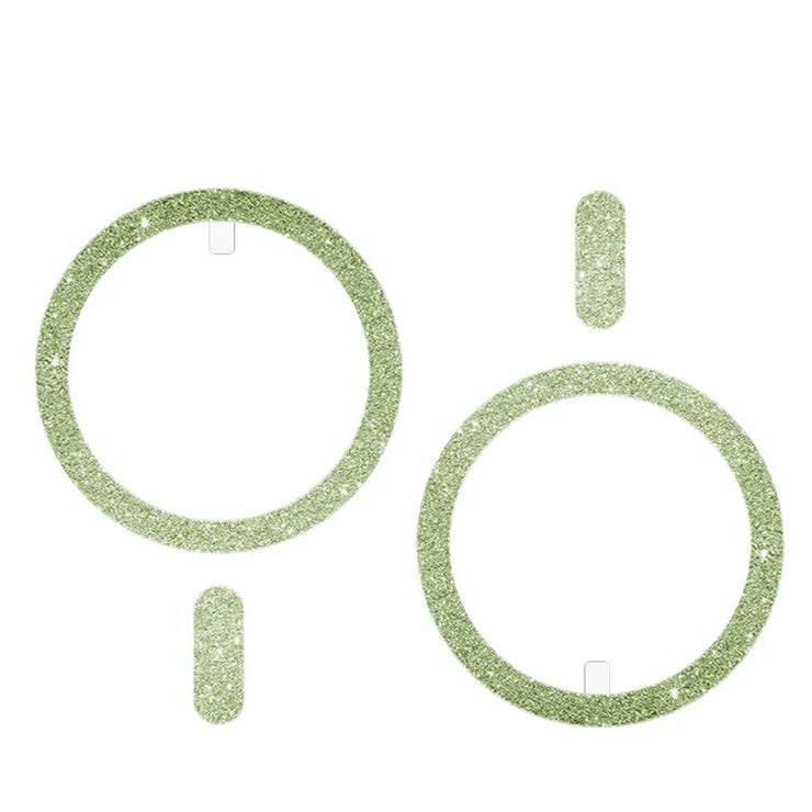 2pcs Ultra-thin Shiny Magnetic Plate