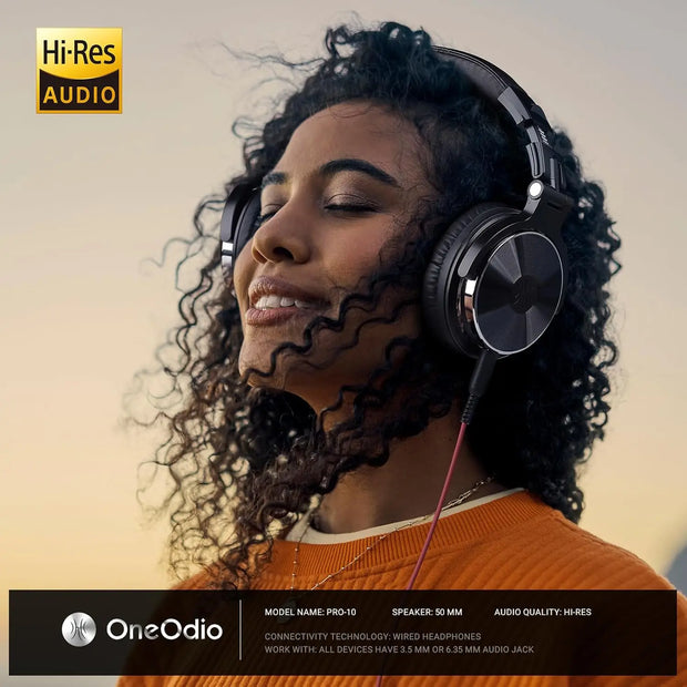Oneodio Pro-10 Wired Headphones