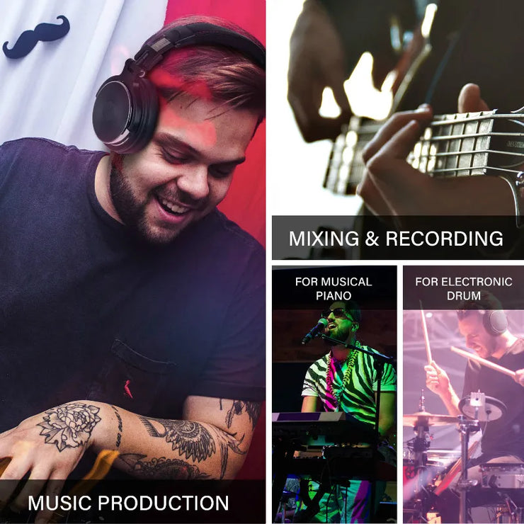 Oneodio Wired Professional Studio Pro 50 DJ Headphones