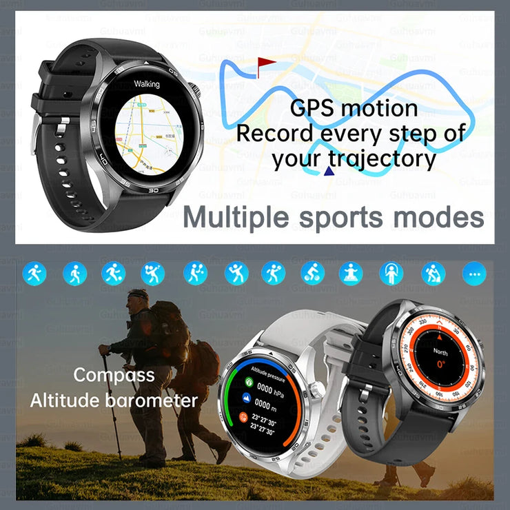 New Waterproof Bluetooth Call NFC Smartwatch