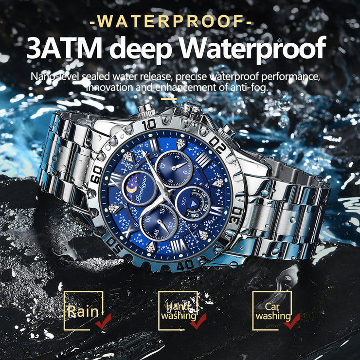 Man Quartz Sports Watch