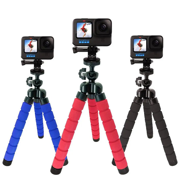 Gopro Hero 11 10 9 8 7 Black MAX Flexible Mini Octopus Tripod Accessories