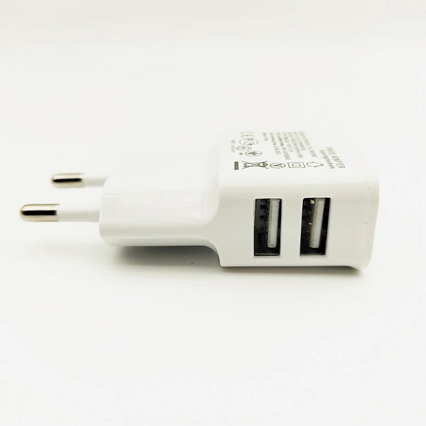5V Portable Dual USB Power Adapter