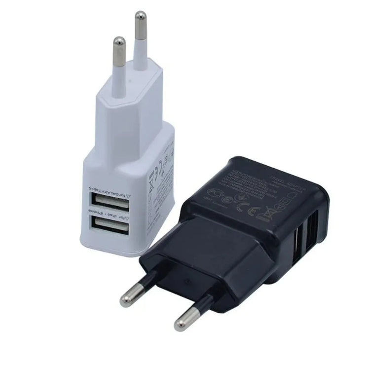 5V Portable Dual USB Power Adapter