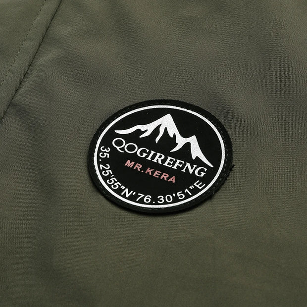 Men Outdoor Jacket New Spring Autumn Hooded Waterproof Casual Jacket Coat Men Tactics Military Jacket Men Plus Size M-8XL