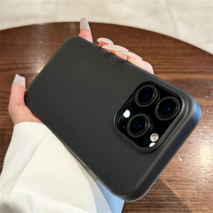 New Soft Matte Candy Transparent Phone Case