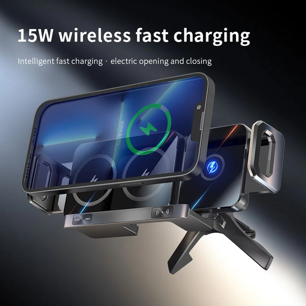 New 15W Wireless Fast Car Charger