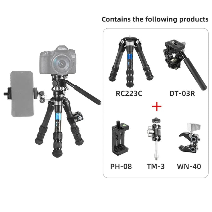 New Mini Carbon Fiber Tripod
