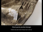 Men Clothing Two Pieces Set 2023 Training Two-piece Sweat-shirt Cargo Pants Man Apparel Heavy Jackets Labor Work Camouflage Suit