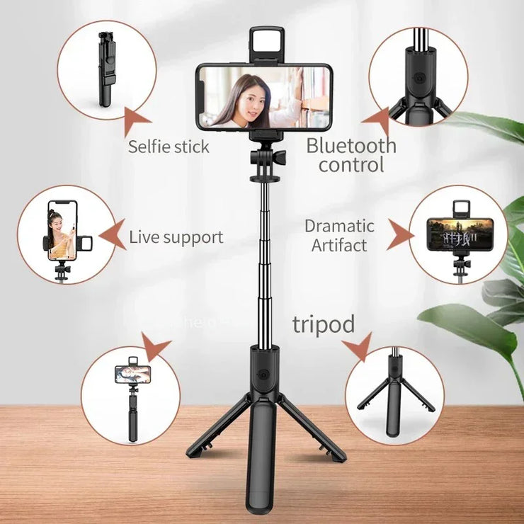 New Portable Selfie Stick Phone Tripod