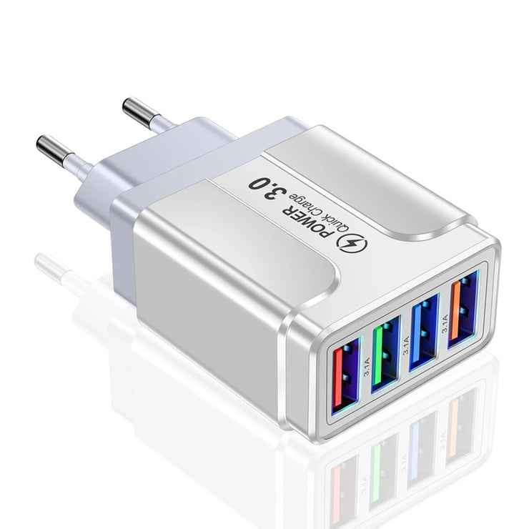 New Fast 4 USB Quick Charge