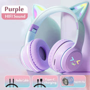 New Cute Cat's Bluetooth Headsets