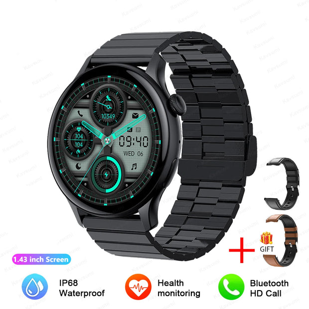 Women 466*466 Screen GPS Track Sport Watches