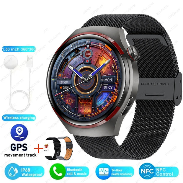 Men Space Exploration Edition Bluetooth SmartWatch