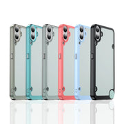 New Translucent Soft Frame Clear Case